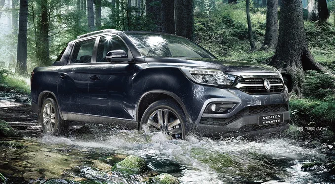 Пікап SsangYong Rexton Sports – дуже популярна модель в Південній Кореї