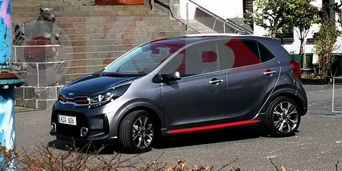 Оновлений Kia Picanto спіймали без камуфляжу