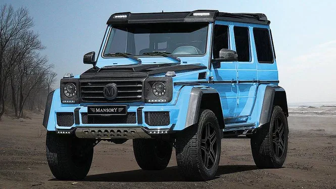 Mansory зробив найбільш екстремальний карбоновий Mercedes-Benz G-Class