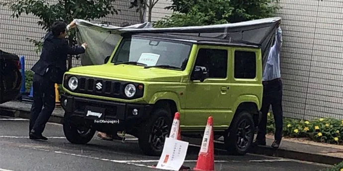 Новий Suzuki Jimny розсекретився раніше терміну