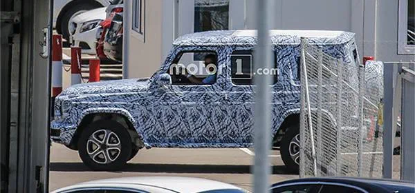 Нове покоління Mercedes-Benz G-Class вперше потрапило на тестуванні