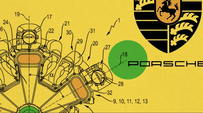 Porsche запатентувала унікальний W18-двигун: новий етап розвитку надпотужних моторів