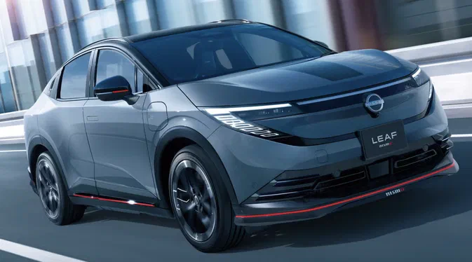 Nissan Leaf Nismo 2026 отримав спортивну версію з агресивним дизайном