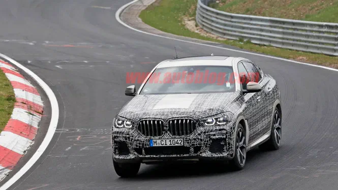 Новий BMW X6 вперше потрапив на тестах