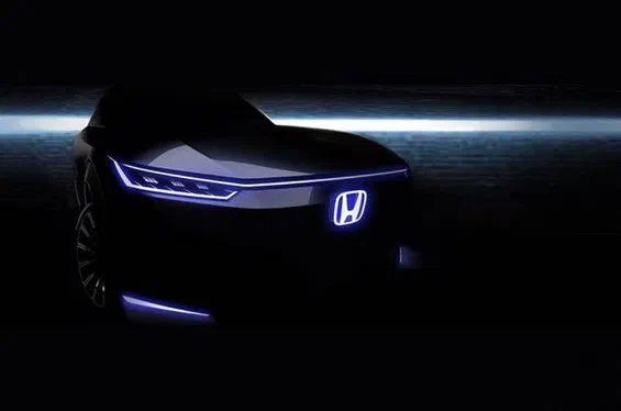 Новенький електрокар Honda показали на малюнку