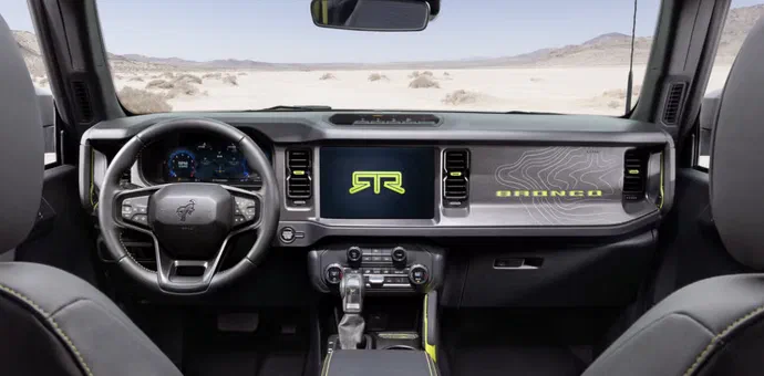 Ford показав інтер’єр нового Bronco RTR 2027: яскравий стиль і натяк на доступний «Raptor»
