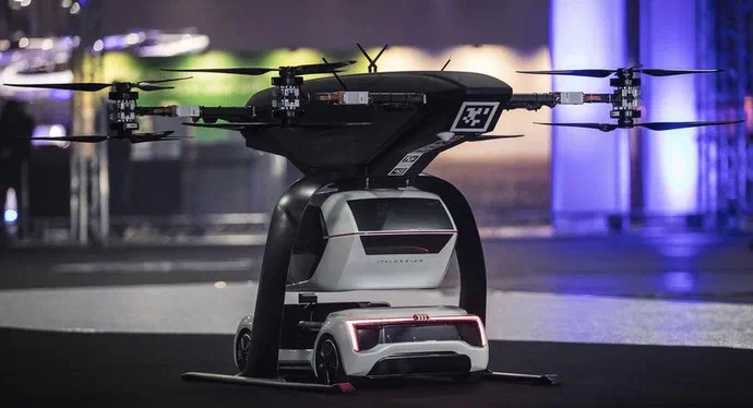 Audi та Airbus провели тести першого літаючого таксі