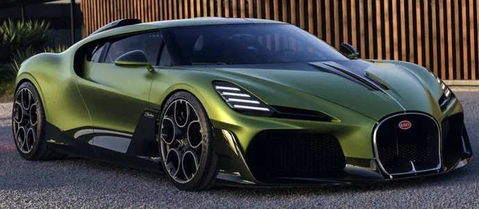 Bugatti презентувала унікальний гіперкар Brouillard, натхненний улюбленим конем засновника бренду