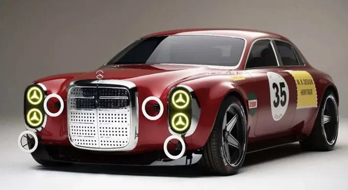 Mercedes переосмислив легендарний «Red Pig»