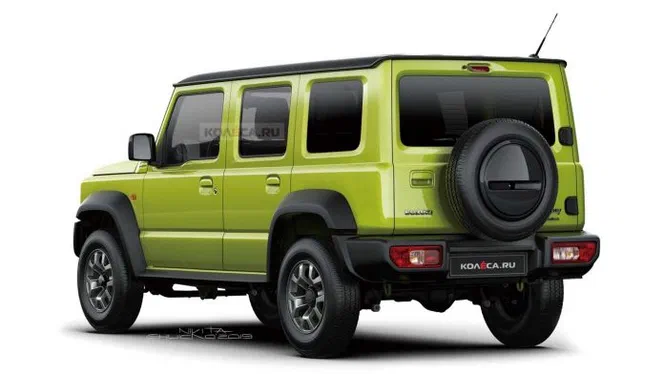 Suzuki Jimny стане 5-дверним у майбутньому році