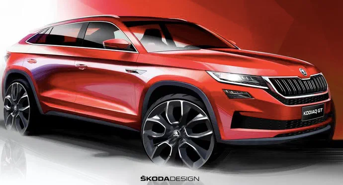 Купеподібний Skoda Kodiaq: крутий дизайн для потужного SUV