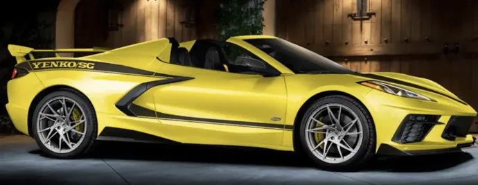 У 2024 році Chevrolet Corvette Yenko розгортає свою могутність із 1000-сильним V8 двигуном
