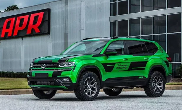 Volkswagen Atlas, завдяки тюнерам, став злим генієм