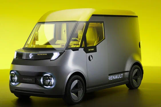 Renault Estafette: повернення в майбутнє у вигляді міського електрофургона