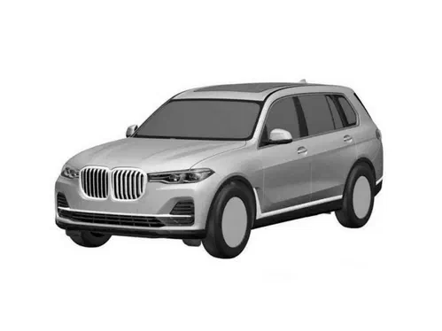 Флагман BMW X7‍ з'явився на патентних малюнках