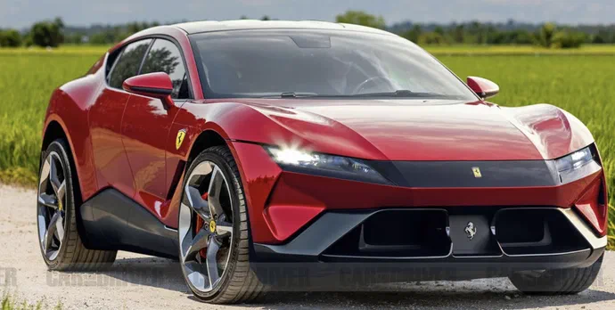 Ferrari показала інтер’єр першого електромобіля Luce