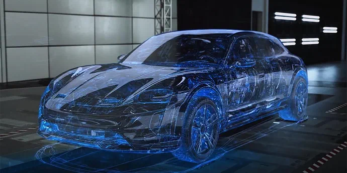 Porsche розповіла про віртуальні тестові випробування електричного універсала