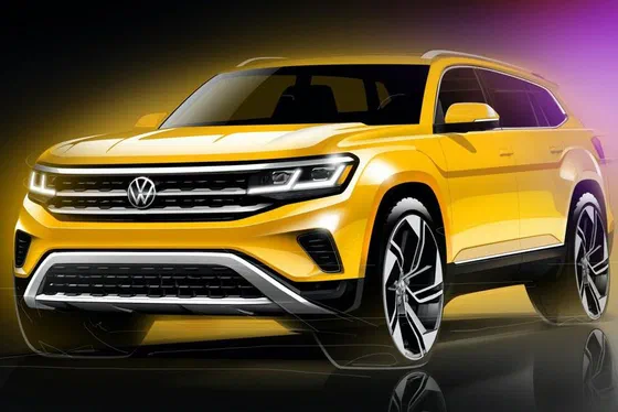 Оновлений Volkswagen Teramont розсекретився зовнішністю