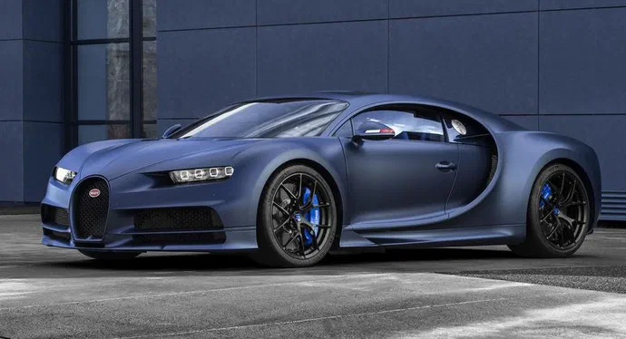 Підготовлена ювілейна «французька» версія для Bugatti Chiron Sport