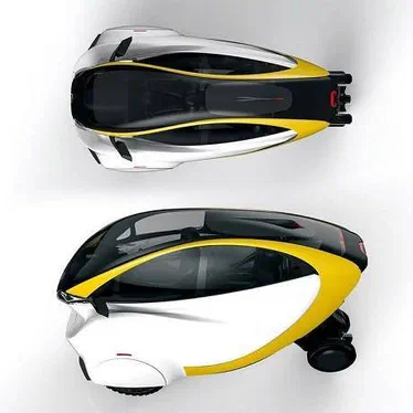 Представлено надекономічний трьохколісний прототип електромобіля від Hyundai