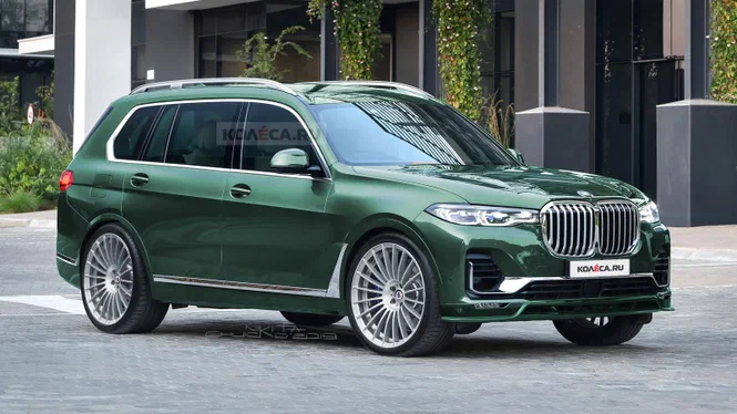 З'явилися перші фото найпотужнішого серійного BMW X7