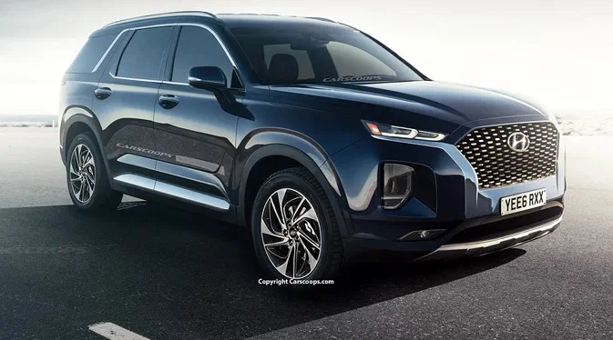 Гігантського кросовера Hyundai позбавили важеля КПП