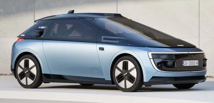 Наступний автомобіль Мате Рімака - повністю автономне роботаксі Verne