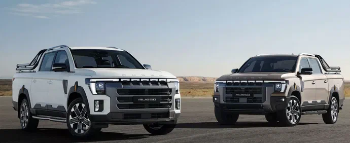 KGM анонсувала новий пікап-наступник Musso для виходу в 2026 році