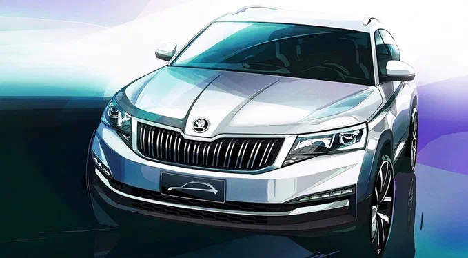 Офіційні малюнки бюджетного кросовера Skoda Kamiq