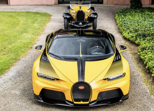 Bugatti Chiron відзначає Type 55 Super Sport, створений Жаном Бугатті