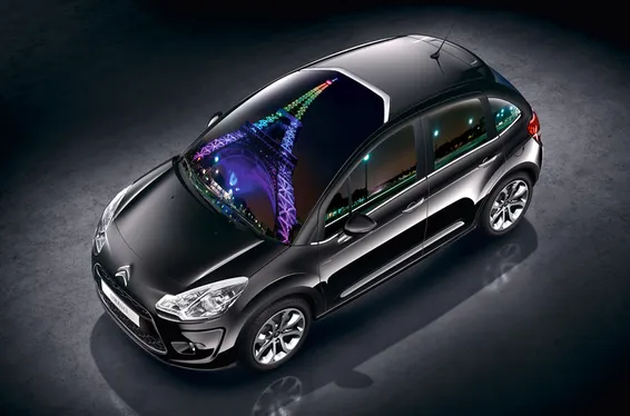 Новому Citroen C3 підготовлений кузов з захисними панелями Airbump