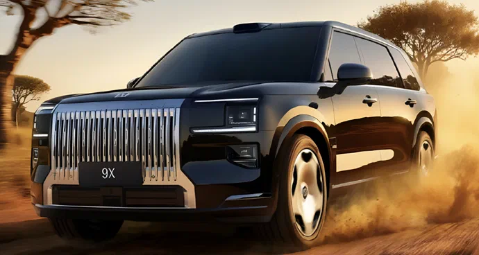 Zeekr 9X — гібридний флагман без електроверсії стартує в продаж з Chengdu Auto Show