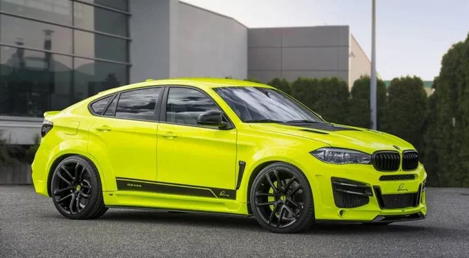 BMW X6 обзавівся яскравим тюнінгом від фірми Lumma Design