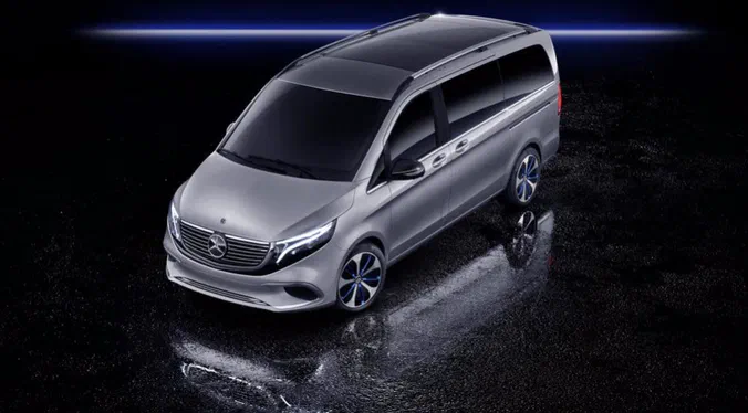 Електричний мінівен Mercedes-Benz EQV зможе проїхати 400 км на одному заряді