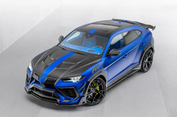 Lamborghini Urus отримав повністю синє виконання