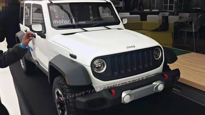 Перший варіант виконання нового Jeep Wrangler показали в Мережі
