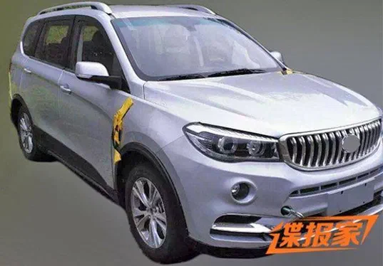 Паркетник Brilliance-Shineray SWM X5 на 7 місць показався на знімках