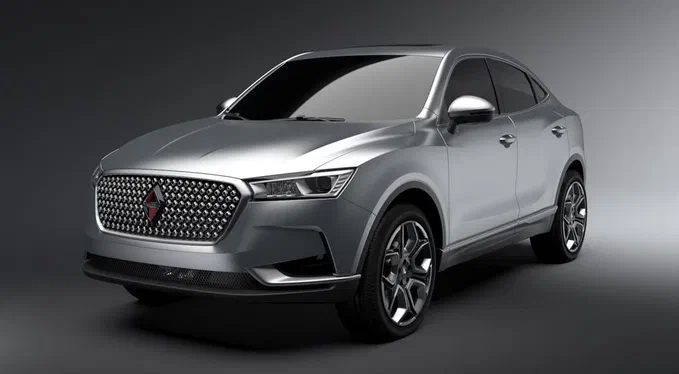 «Високе» купе Borgward BX6 розсекретило зсередини