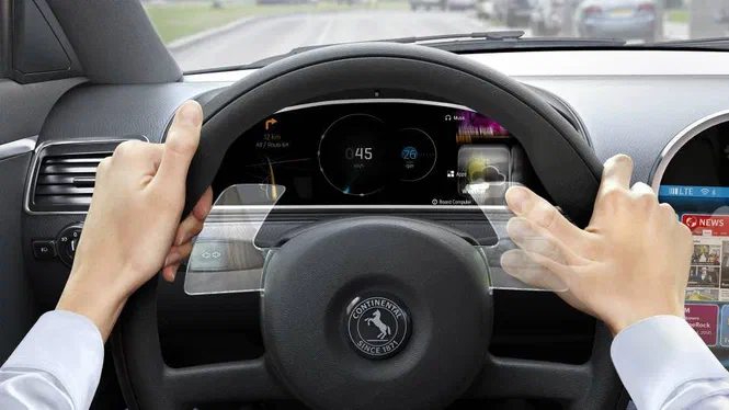 В Continental з'явилося кермо з «сенсорними лепестками»