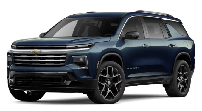 Chevrolet Traverse High Country 2025: хромовані деталі та преміальний комфорт