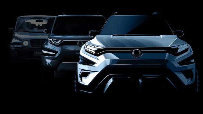 Намек SsangYong на зовнішній вигляд 7-місного кросовера