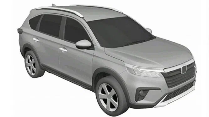 Оновлена Honda BR-V несподівано з'явилася на патентах