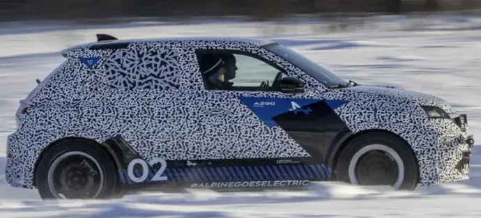 Представлення нового електричного хот-хетча Alpine A290 заплановане на 13 червня