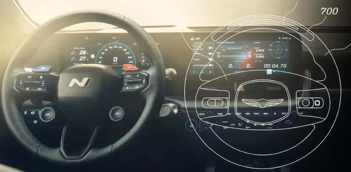 Майбутні Hyundai можуть мати перемикачі передач у стилі Ferrari на кермі