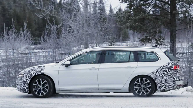 Рестайлінговий універсал Volkswagen Passat почав тестуватися