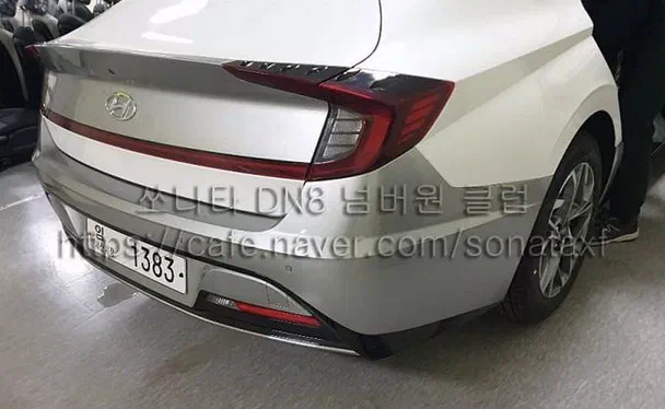 Нове покоління Hyundai Sonata з'явилося на свіжих знімках