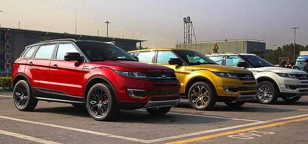 Jaguar Land Rover звинувачує китайську компанію в плагіаті