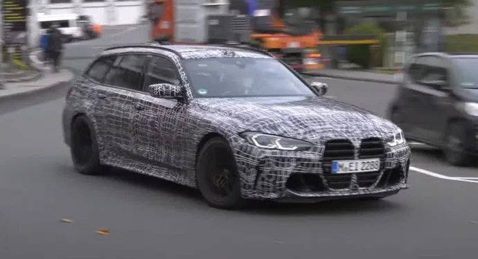 Новий BMW M3 Touring помітили на тестах