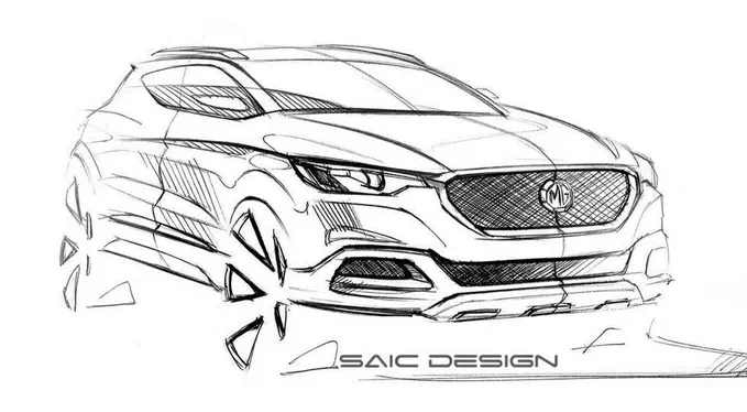 MG розсекретила дизайн нового кросовера