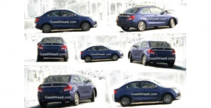 В Мережу потрапила перша партія фото новенького седана Suzuki Swift Dzire